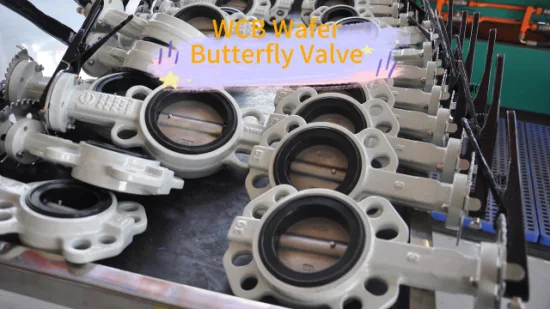 L'époxy Wcb en acier au carbone Wras a approuvé la vanne papillon de connexion de plaquette du fabricant